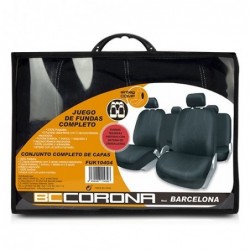 Juego 5 asientos Barcelona BC Corona CS10 Negro