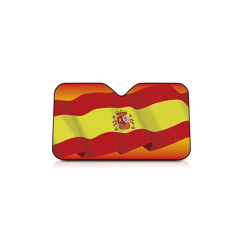 Parasol Mediano Bandera Ondeante España 130x70