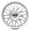 Tapacubos Sparco Roma Silver