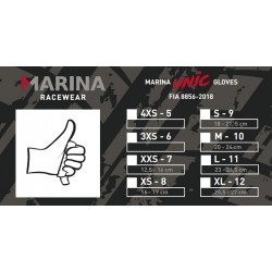 Marina Simple Guantes Personalizables