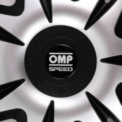 Tapacubos OMP Speed Ghost Black/Silver