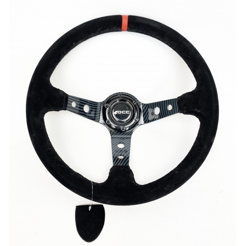 Volante OCC Track Alcántara Brazos Carbón Volante OCC Track Alcántara Brazos Carbón