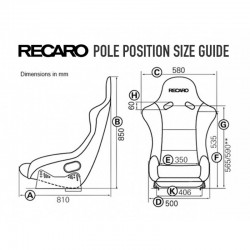 Cotas asiento para piloto y copiloto, tipo baquet de estilo deportivo