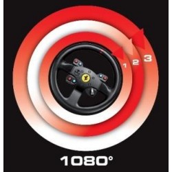 Volante y Pedales T300 Thrustmaster Ferrari Integral Alcántara Edition - PC / PS3 / PS4 / PS5