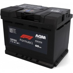 Batería Formula 1 AGM 60AH 680A