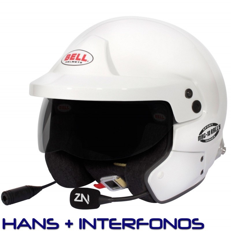 MAG-10 Rallye Sport BELL Blanco Hans FIA8859-2015
