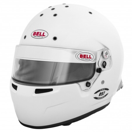 Bell RS7 Pro Hans Blanco Casco FIA8859/SA2020