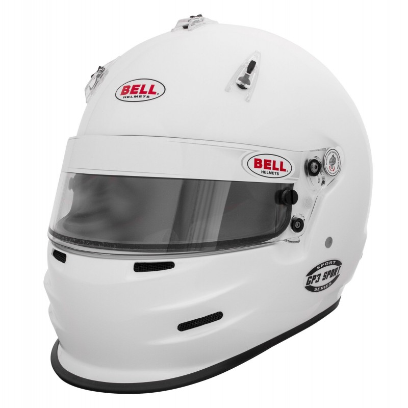 Bell GP3 Sport Casco Blanco FIA8859-2015 SNELL 2015