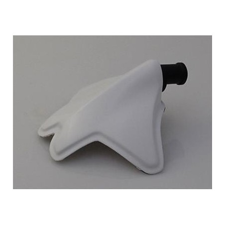 Parte superior Kit Bell Kit Ventilación Forzada Conexión Rápida V10 - Casco Blanco