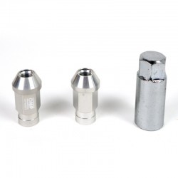 Tuerca Aluminio OMP Nuts Hex 19 L:40mm blanco
