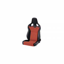 Recaro Cross Sportster CS Calefacción Airbag Piel Artificial Negro/Dinámica Rojo