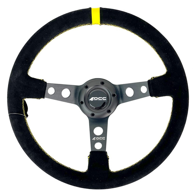 OCC Track Piel Volante Semidesplazado Brazos Negros OCC Track Piel Volante Semidesplazado Brazos Negros
