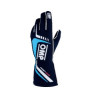 OMP First Evo Guantes FIA Negro/Azul