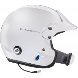 Stilo Open Face DES Composite Turismo - Casco Blanco SNELL 2020 - FIA 8859-15