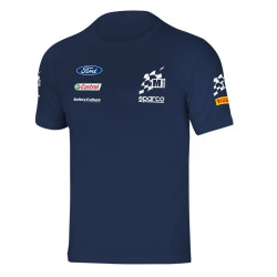 Imagén: Camiseta Sparco Teamwear M-Sport Ford Azul.
