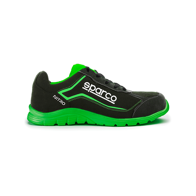 Sparco Nitro Ott Zapatillas S3 SRC - Negro/Verde