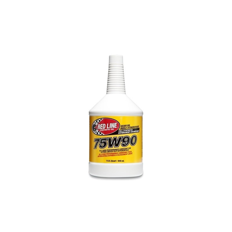 Aceite Diferenciales Red Line 75w90 GL-5 - 946 ml. / CS12