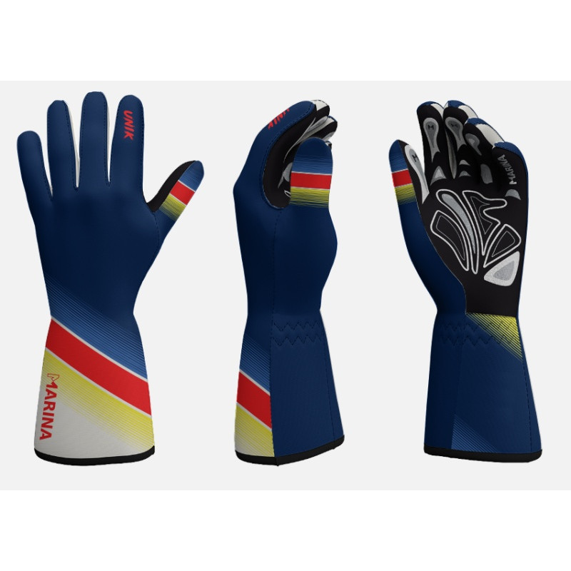 Marina CIK Fade Guantes Kart Personalizables