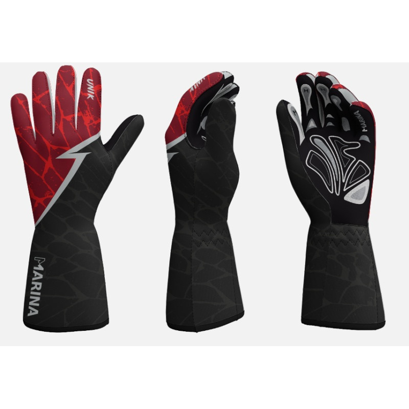 Marina CIK Shark Guantes Kart Personalizables Marina CIK Shark Guantes Kart Personalizables
