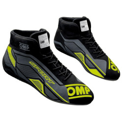 OMP Sport Botines Negro/Amarillo Flúor