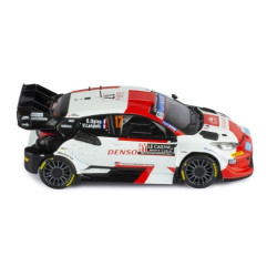 Toyota GR Yaris Rally1 Hybrid Rallye Monte Carlo 2023 Nº17 Ogier/Landais - Miniatura Ixo 1/43