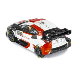 Toyota GR Yaris Rally1 Hybrid Rallye Monte Carlo 2023 Nº17 Ogier/Landais - Miniatura Ixo 1/43