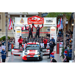 Toyota GR Yaris Rally1 Hybrid Rallye Monte Carlo 2023 Nº17 Ogier/Landais - Miniatura Ixo 1/43