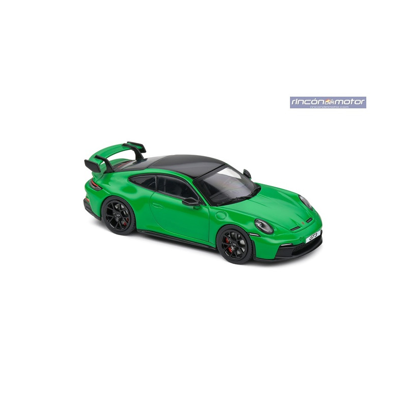Porsche 911 (992) GT3 2022 Verde Pitón /Negro - Miniatura 1:43