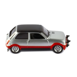 Renault 5 R5 Alpine Gr.2 1978 Plateado/Rojo - Miniatura 1:43