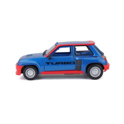 Renault 5 R5 Turbo Azul-Rojo1982 - Miniatura 1:24 Bburago 21088