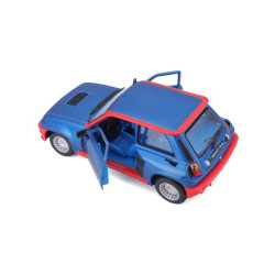 Renault 5 R5 Turbo Azul-Rojo1982 - Miniatura 1:24 Bburago 21088