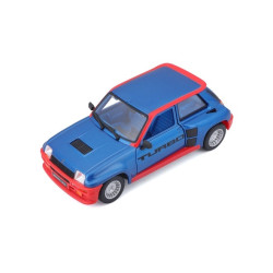 Renault 5 R5 Turbo Azul-Rojo1982 - Miniatura 1:24 Bburago 21088