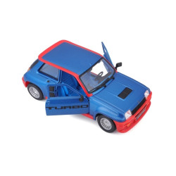 Renault 5 R5 Turbo Azul-Rojo1982 - Miniatura 1:24 Bburago 21088