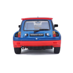 Renault 5 R5 Turbo Azul-Rojo1982 - Miniatura 1:24 Bburago 21088