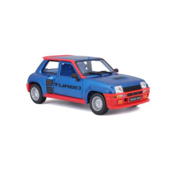 Renault 5 R5 Turbo Azul-Rojo1982 - Miniatura 1:24 Bburago 21088