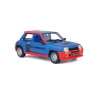 Renault 5 R5 Turbo Azul-Rojo1982 - Miniatura 1:24 Bburago 21088