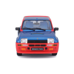 Renault 5 R5 Turbo Azul-Rojo1982 - Miniatura 1:24 Bburago 21088