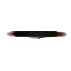 Momo Dark Fighter Volante Madera y Piel 350 mm