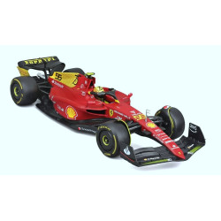 Ferrari F1-75 N°55 Carlos Sainz Jr. 2022 Bburago Miniatura 1:18