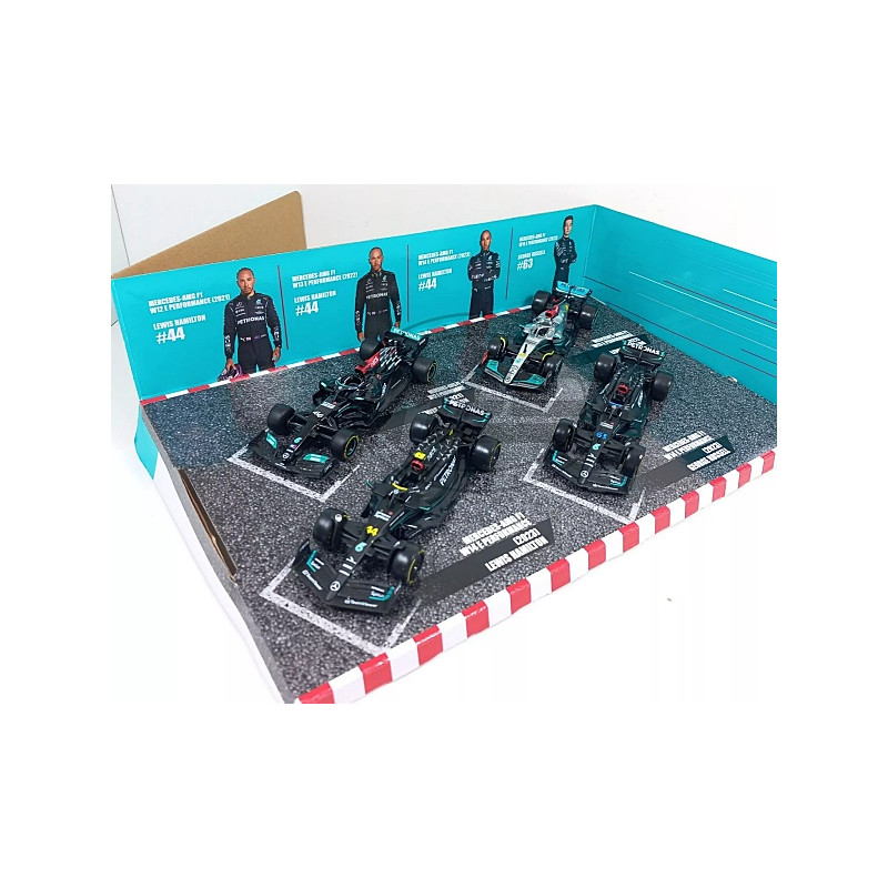 Mercedes Set: Petronas Bburago 1:43 Mercedes Set: Petronas Bburago 1:43