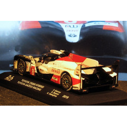 Toyota TS050 Hybrid 24 Horas de Le Mans 2018 Nº8 Alonso/Buemi/Nakajima Miniatura 1:43