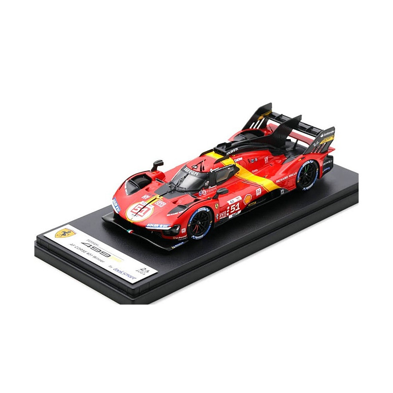 Ferrari 499P AF Corse 24h Le Mans 2023 N°51 Pier Guidi / Calado / Giovinazzi - Miniatura Look Smart Escala 1/43 Ferrari 499P AF Corse 24h Le Mans 2023 N°51 Pier Guidi / Calado / Giovinazzi - Miniatura Look Smart Escala 1/43