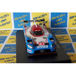 Nissan GT-R Nismo 2015 24h de Le Mans Ordoñez-Matsuda-Shulzhitskiy - Miniatura Ebbro 1/43