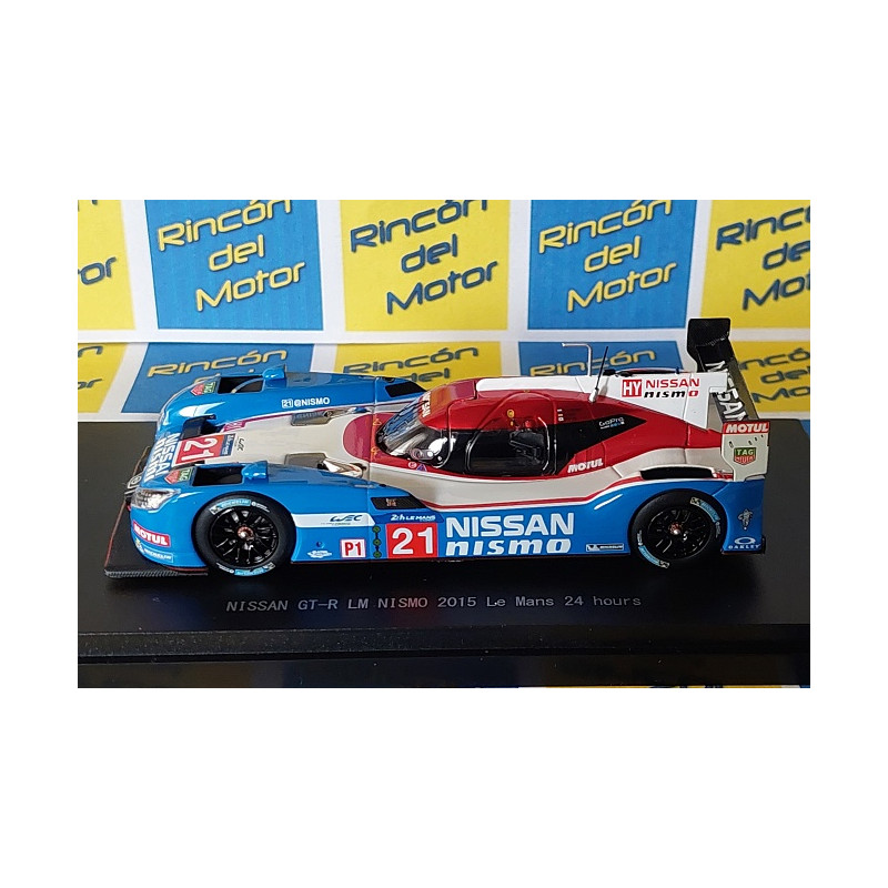 Nissan GT-R Nismo 2015 24h de Le Mans - Miniatura Ixo 1/43 Ebbro Nissan GT-R Nismo 2015 24h de Le Mans - Miniatura Ixo 1/43 Ebbro