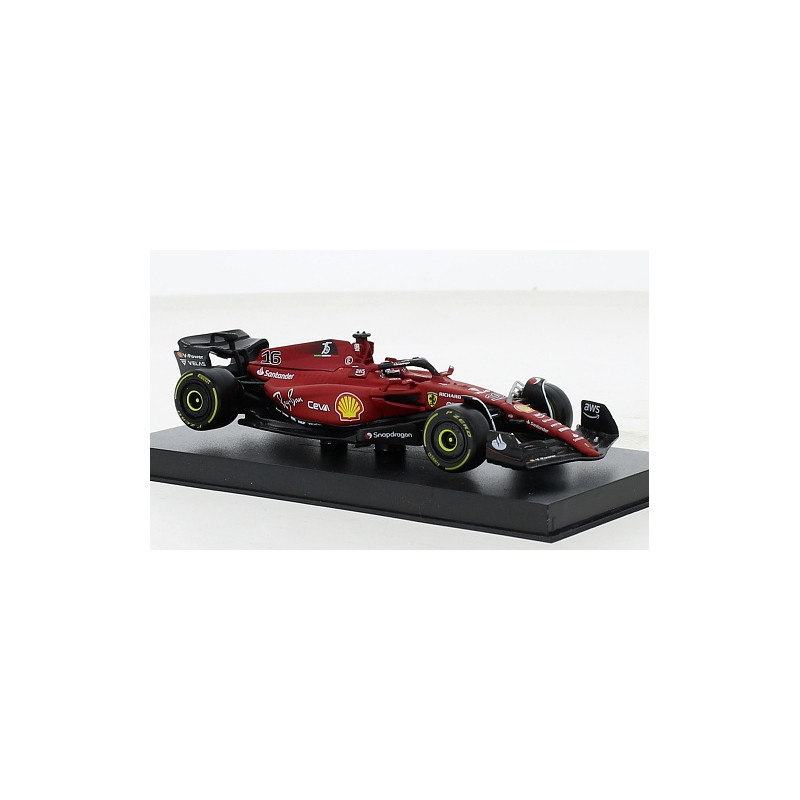 Ferrari F1-75 2022 N°16 Leclerc - Miniatura Bburago 1:43 Ferrari F1-75 2022 N°16 Leclerc - Miniatura Bburago 1:43