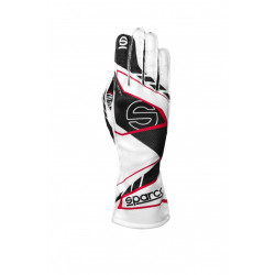 Sparco K-Arrow+ 2025 Guantes Kart - Blanco/Negro