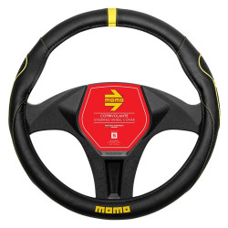 Momo Supergrip Funda Volante Universal Negro/Amarillo