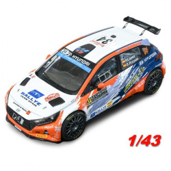 Hyundai i20N Rally2 Rallye Monte Carlo 2023 Nº34 López-Rozada - Miniatura MSi 1/43