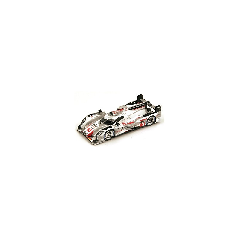 Audi R18 E-Tron quattro N°3 LM13 Di Grassi - Gene - Jarvis - Miniatura Spark 1/43