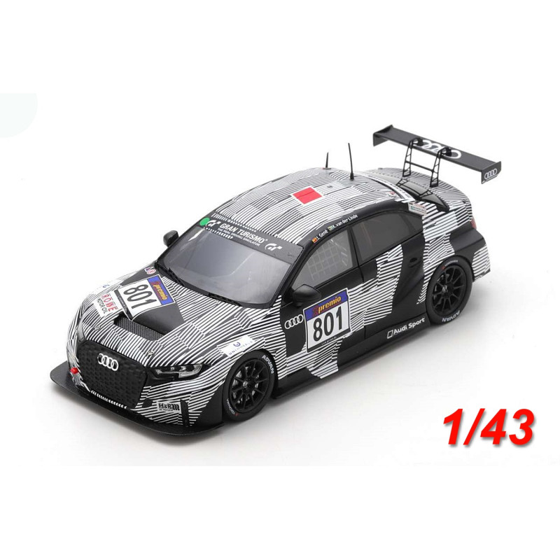 Audi RS 3 LMS N°801 Nürburgring VLN Endurance 2016 - Gené/Van der Linde Audi RS 3 LMS N°801 Nürburgring VLN Endurance 2016 - Gené/Van der Linde